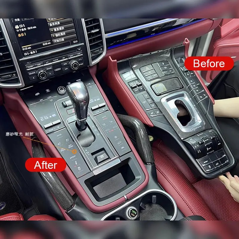 Interior Accessories Control Panel Taycan Rear air Cond Auto Control Panel for  2010-2017